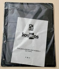 DAVO KOSMOS UNIC 3 (5 feuilles) 3 BANDES TIMBRES BILLETS contact si achat groupé
