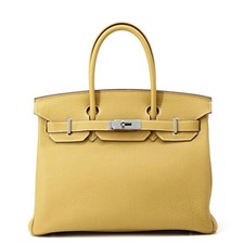 HERMES Birkin Size 30 Togo Leather Curry