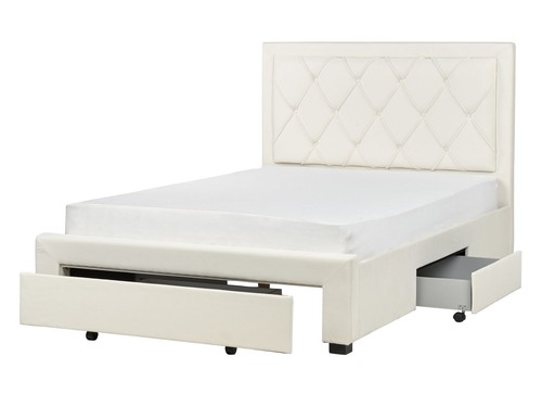 Lit glamour rangement double - lit,