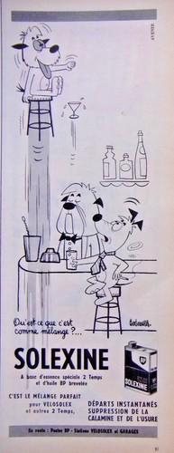 Publicité 1959 solexine - publicitÉ,