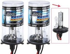 2 AMPOULES XENON H4-2 10000K