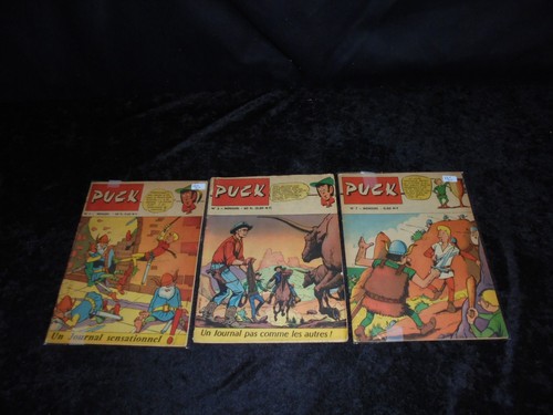 Lot puck tomes editions - puck,