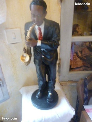 Grande figurine musicien - figurine,