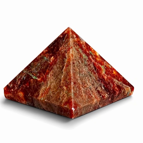 Pyramide cristal grenat - pyramide, de