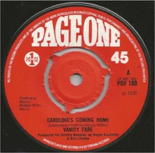 Vanity Fare Carolina's Comin'