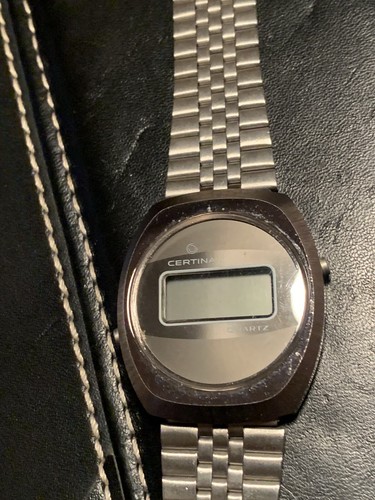 Montre certina lcd - montre,