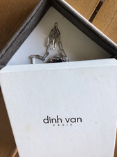 Dinh Van collier menottes or blanc  750 18k R10