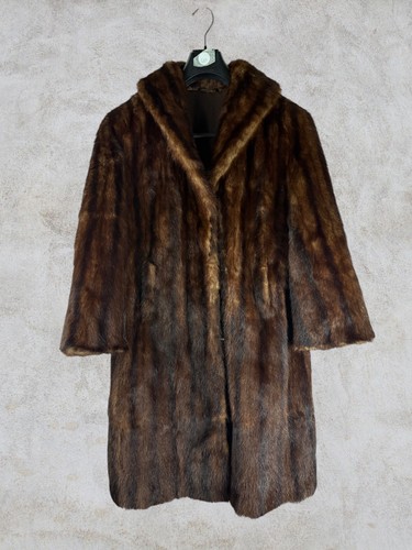 Manteau véritable fourrure - manteau,