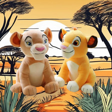 Peluche Roi Lion Simba / Nala