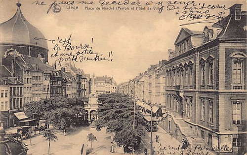 Belgique liège place du - belgique,