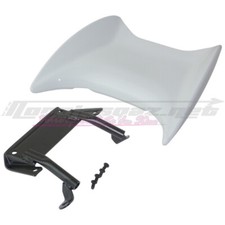 Aileron arrière blanc et support MBK Rocket YAMAHA Bw's Spy adaptable TNT