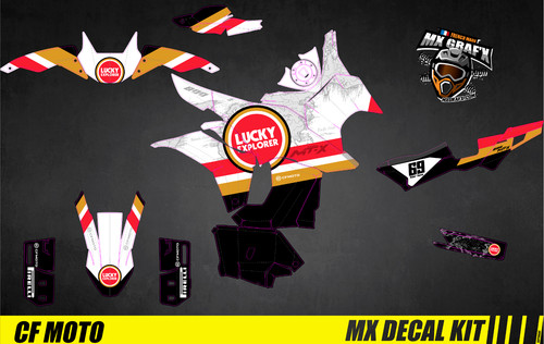 Kit déco moto pour mx - déco,