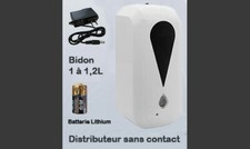 Distributeur sans contact gel