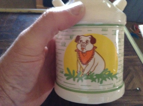 Small ceramic milk jug