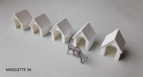 Lot niches chien - ho, 5