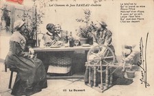 CP CHANSONS JEAN RAMEAU ILLUSTRREES LE DESSERT - ROUET - 65281