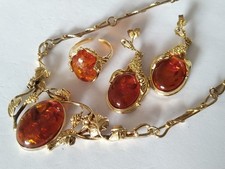 ANCIENNE PARURE ARGENT MASSIF