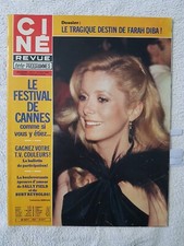 CINE REVUE N°21 22/5/80 DENEUVE H.BERGER FARAH DIBA BAYE FITZGERALD ADEY JONES