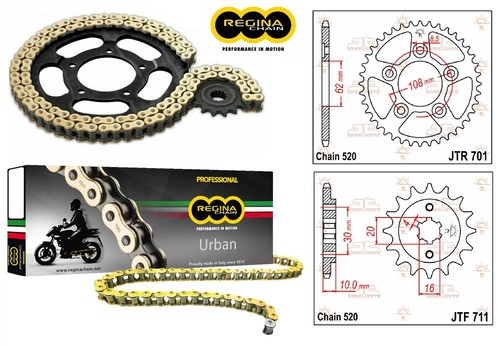 Kit chaine régina gold - kit,