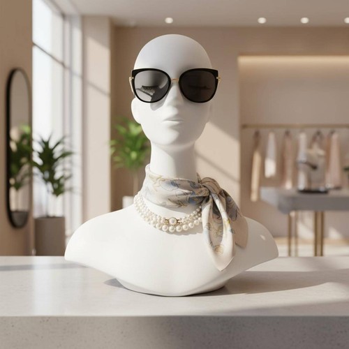 Tête mannequin avec - mannequin,