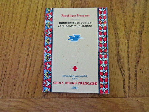 France carnet croix rouge - carnet,
