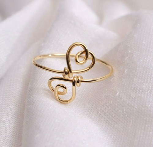 Bague femme jaune solide - en, or