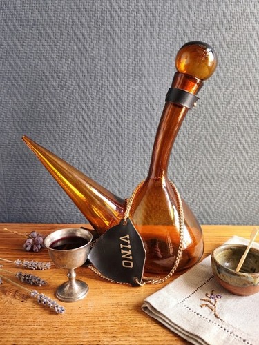 Carafe vin vintage verre - vintage, en