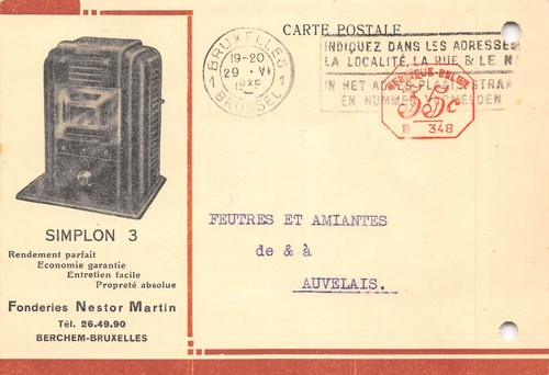 Cpa belgique berchem - cpa,