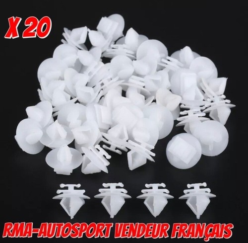 20x clips fixation garniture - clips,