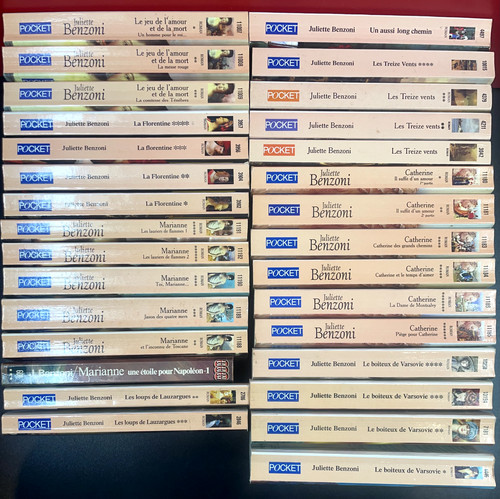 Lot livres poches - de, 30