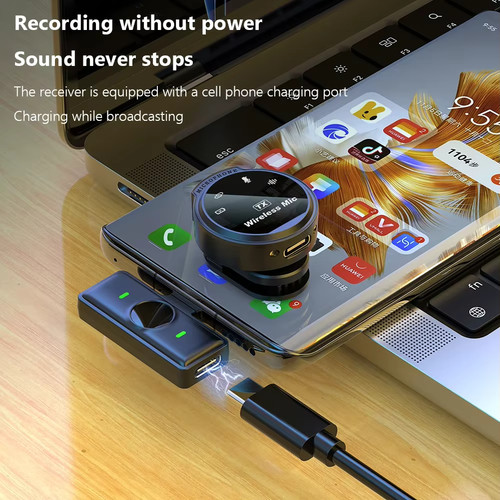 Wireless lavalier microphone - wireless,