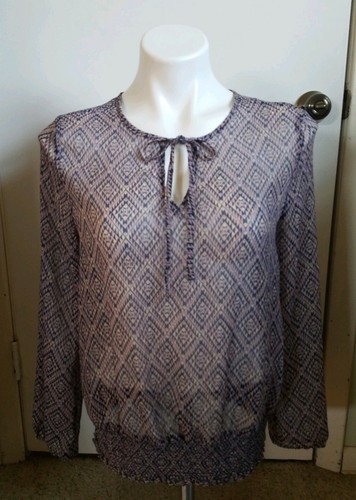 Forever purple sheer top - forever,