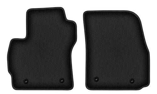 Tapis avant velours noirs