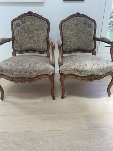 Paire fauteuils cabriolet - paire, de