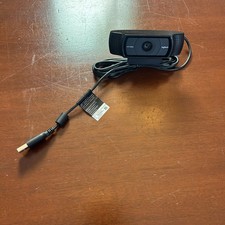 Logitech C920 Pro HD Webcam 1080p USB Connection New No Box Black