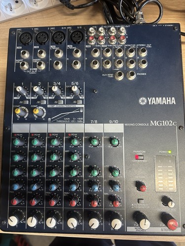 Yamaha mg102c stéréo mixer - stéréo,