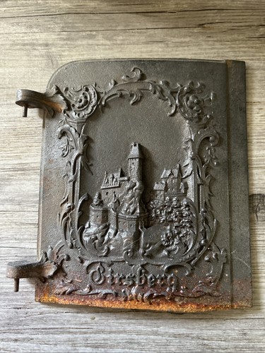Ancienne porte fonte sculpture - porte,