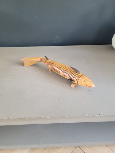 Poisson articulé bois - poisson,