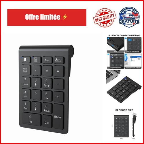 Clavier numérique sans fil - clavier,