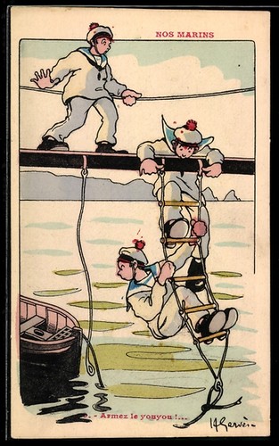 Carte postale artiste henri - postale, d'artiste