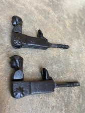 Anciens Arrets de volet porte, en fonte, butée