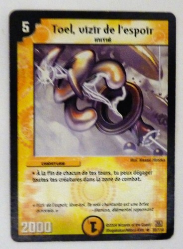 Carte duel masters - duel, vizir