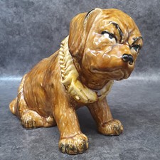 ?? Rare dog slipper planter signed F. PERROT ref AP185