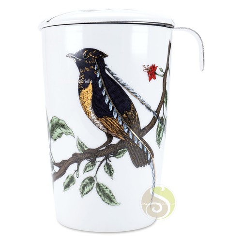 Tisanière céramique birds - tisanière,