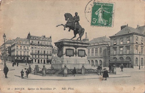Rouen statue napoléon - statue,
