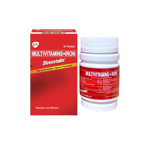 Stresstabs multivitamins - -,