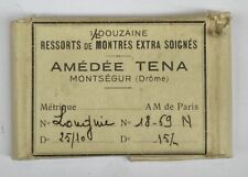 1 RESSORT BARILLET CALIBRE