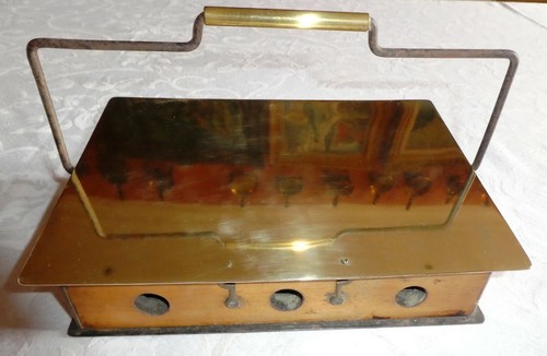 Ancienne chaufferette brique - chaufferette, a