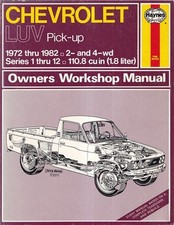 1972-1982 Chevrolet LUV Pick-Up Haynes Repair Manual Truck Shop Service Book