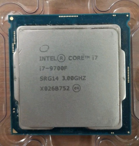 Processeur intel core 9700f - processeur, i7-9700f